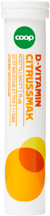 D-vitamin Citrussmak