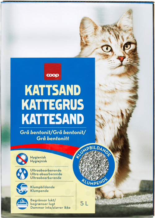 Kattsand Grå