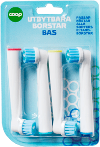 Eltandborsthuvud 4-pack