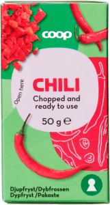 Chili hackad