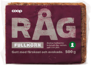 Fullkornsrågbröd