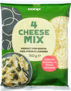 Riven ost 4 Cheese mix