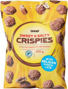 Majssnacks Mjölkchoklad Crispies Chocolate