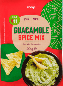 Kryddmix Guacamole Mild Spice Mix Tex Mex