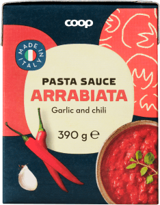 Pastasås Arrabiata Vitlök & Chili