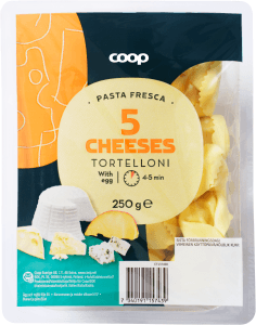 Tortelloni 5 ostar