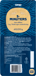 5-minuterssill Hela filéer