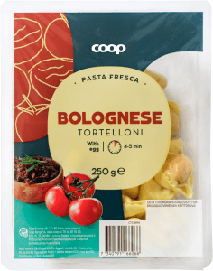 Färsk Pasta Bolognese Tortelloni