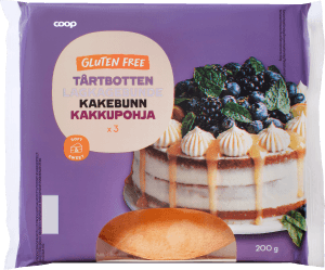Glutenfri Tårtbotten