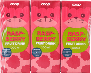 Fruit drink raspberry