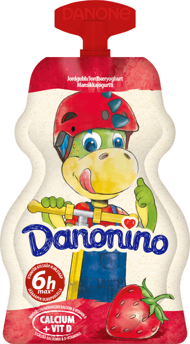 Klämmis Yoghurt Jordgubb