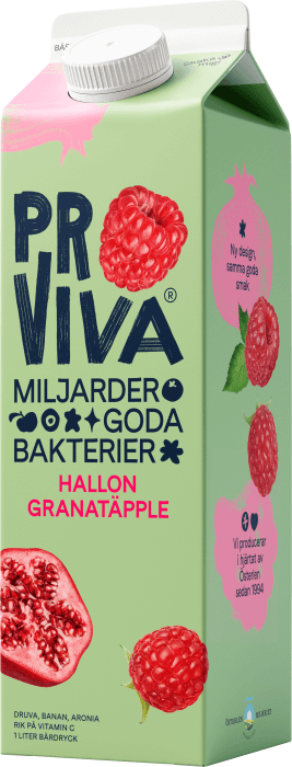 Fruktdryck Hallon & Granatäpple
