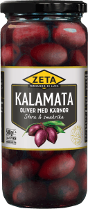 Kalamata Oliver med Kärnor