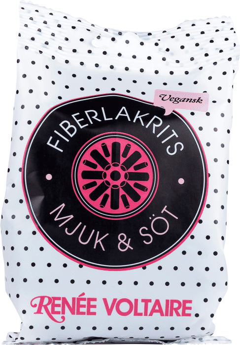 Fiberlakrits Mjuk & Söt