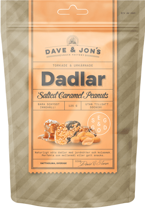 Dadlar Salted Caramel Peanuts