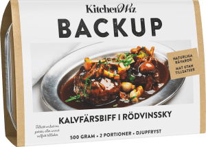 Kalvfärsbiff i Rödvinssky Fryst 2 portioner