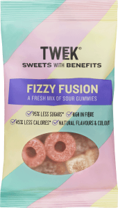 Godis Fizzy Fusion Utan Tillsatt Socker