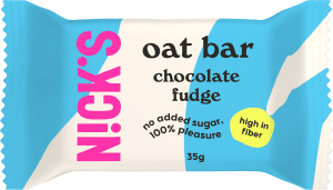 Müslibar havre & choklad fudge