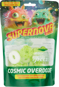 Frystorkat godis Äppelsmak