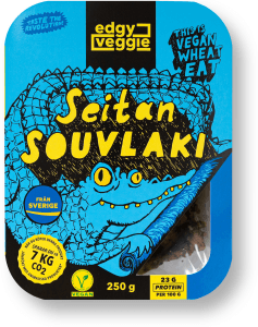 Pulled Seitan Souvlaki