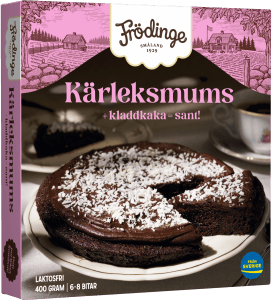 Kärleksmumskladdkaka Fryst