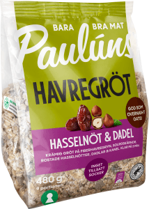 Havregröt Hasselnöt & Dadlar