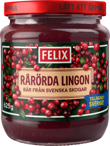 Rårörda Lingon
