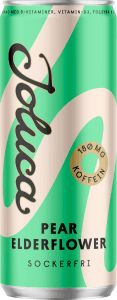 Energidryck Pear Elderflower Sockerfri