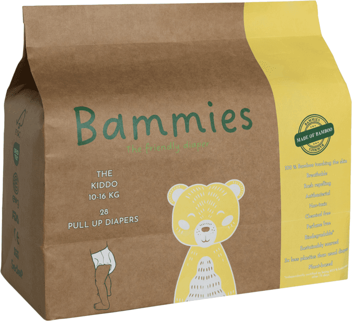 Byxblöjor Bambu The Kiddo 10-16kg