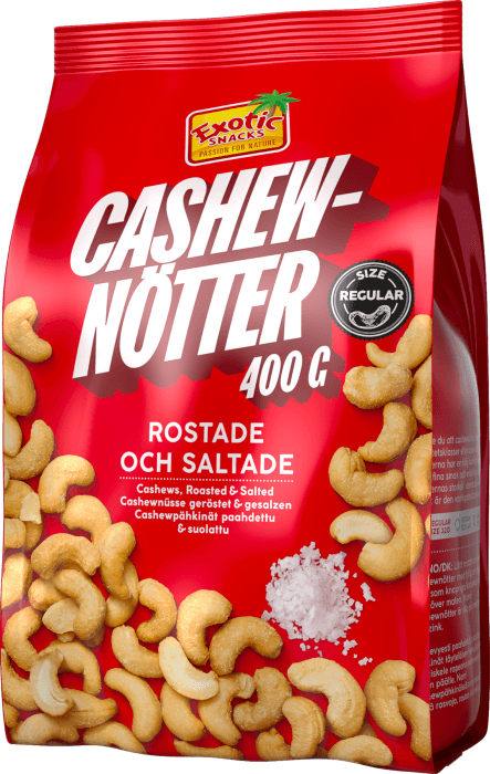 Cashewnötter Rostade & Saltade