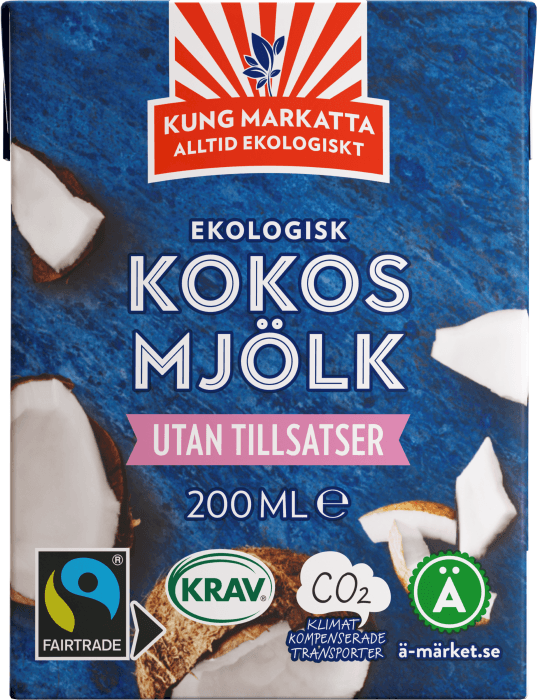 Kokosmjölk EKO/KRAV/Fairtrade