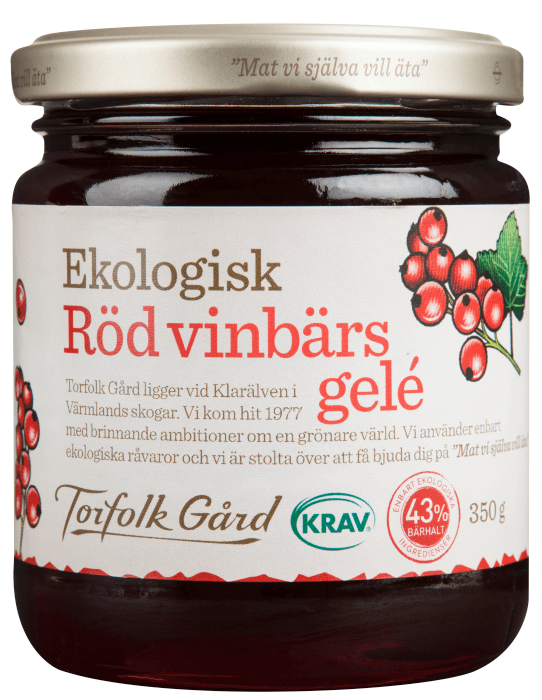 Rödvinbärsgelé EKO KRAV