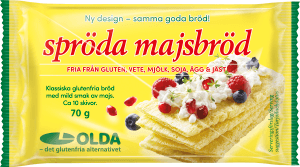 Majsbröd Spröda Glutenfri