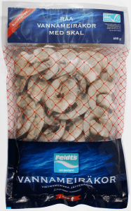 Vannameiräkor Råa med Skal ASC-Märkt Fryst