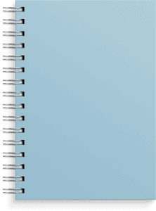 Notebook A5 Blå