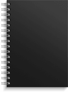 Notebook A5 Svart