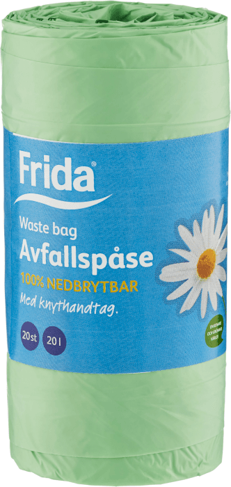 Avfallspåsar Nedbrytbar 20L