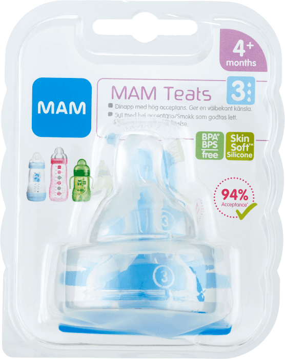 Teat Size 3, +4 mån