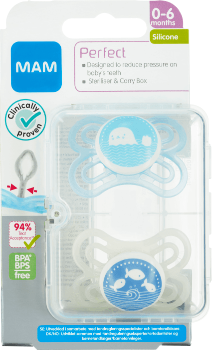 Napp Perfect Silikon 0-6 mån