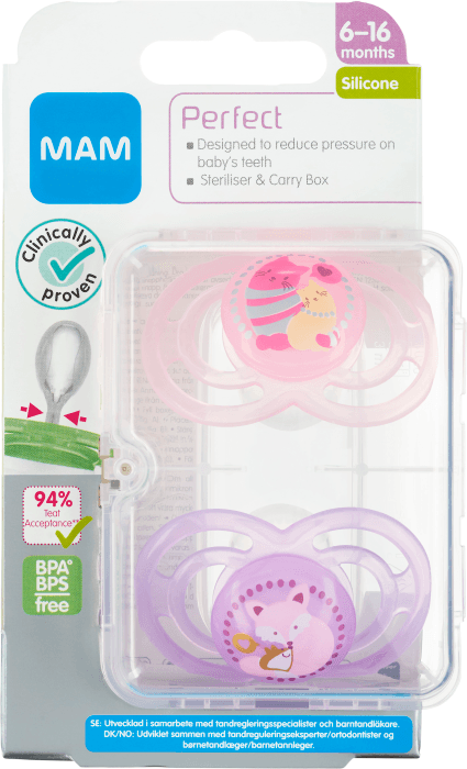 Napp Perfect Silikon 16 mån