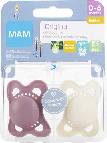 Napp Orginal Naturgummi 6 mån