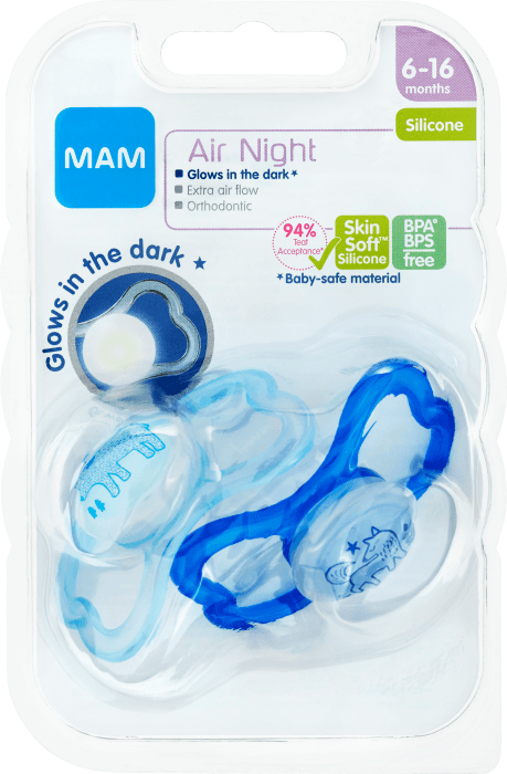 Napp Air Night Silikon 16 mån