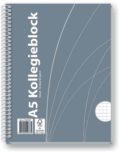 Kollegieblock A5 Rutat Fsc