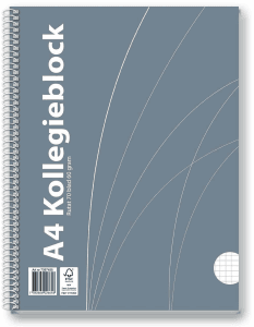 Kollegieblock A4 Rutat Fsc