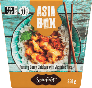 Asia Box Panang Curry Kyckling med Jasminris Fryst