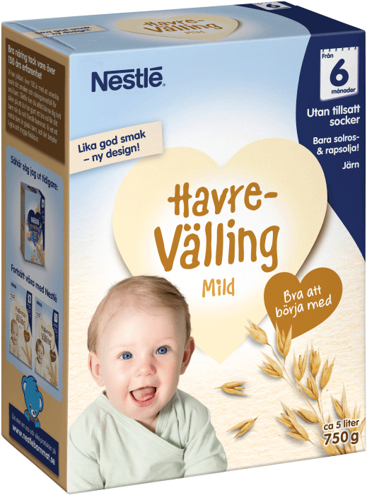 Godnatt Havrevälling Mild 6 mån