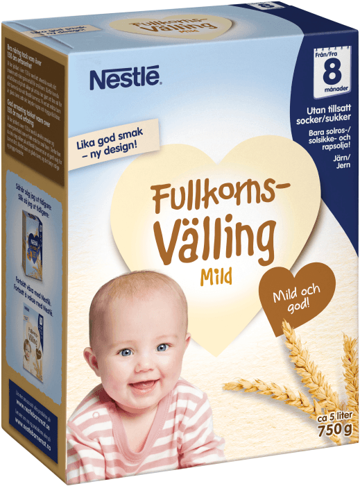 Välling Fullkorn Mild 8 mån
