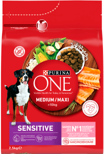 Hundmat Sensitive Lax & Ris Medium/Maxi