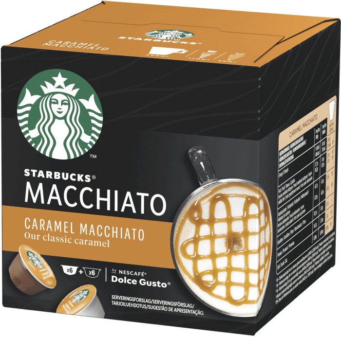 Kaffekapslar Dolce Gusto Caramel Macchiato