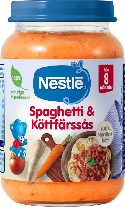 Barnmat Spaghetti Bolognese 8 mån
